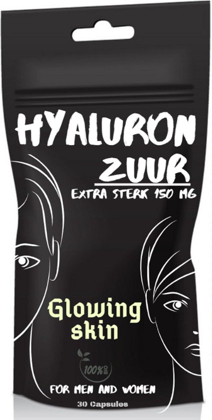 Stralend gezonde huid | Hyaluronzuur sterke tablet 150mg | 30 servings|... bol.com