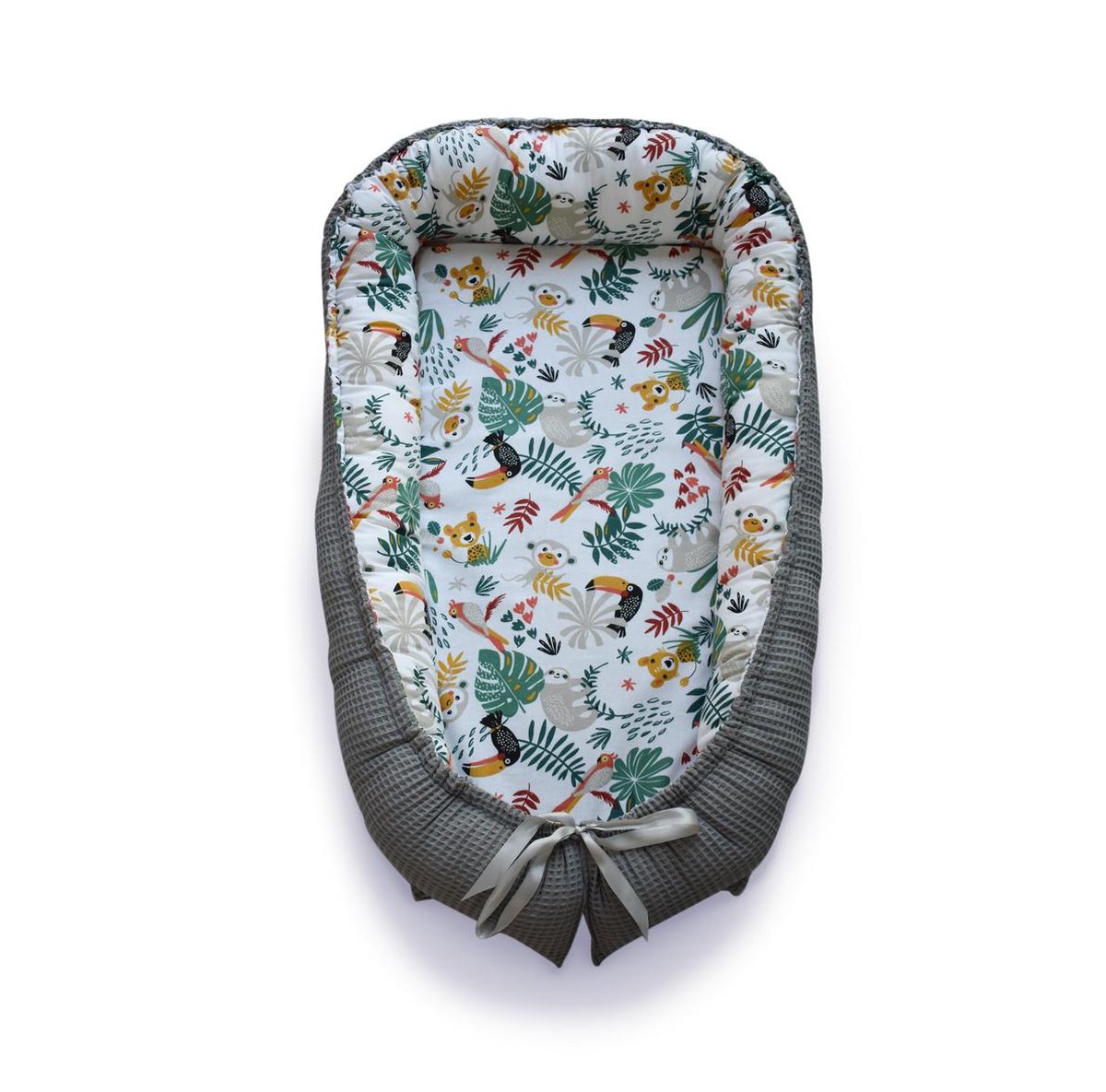 Babynest Grijs Jungle