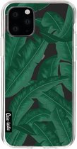 Casetastic Apple iPhone 11 Pro Hoesje - Softcover Hoesje met Design - Banana Leaves Print