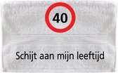 Gastendoekje schijt aan mijn leeftijd 40 jaar