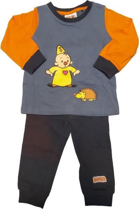 Bumba Pyjama grijs/oranje 86/92 | bol.com
