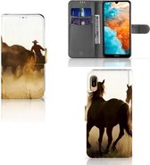 Huawei Y6 (2019) Telefoonhoesje met Pasjes Design Cowboy