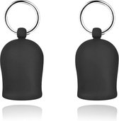 Tepelzuigers - Tepelzuigers siliconen Met Ring – Zwart