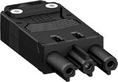 Elet-Plast - 3 polige platte stekker - GST18/3 - Female - 10 stuks