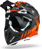 Airoh Aviator Ace Nemesi Oranje Mat Crosshelm - Motorhelm - Maat M