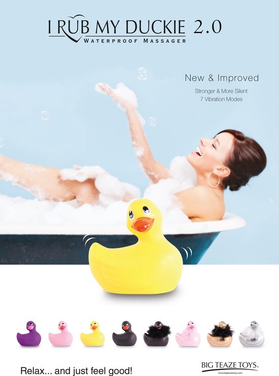 Vibrator - I Rub My Duckie 2.0 | Massager - Classic - Roze