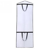 Kledinghoes Jurk of Trouwjurk - Luxe Kwaliteit 180 cm - Lang Opvouwbaar Wit - Groot XL