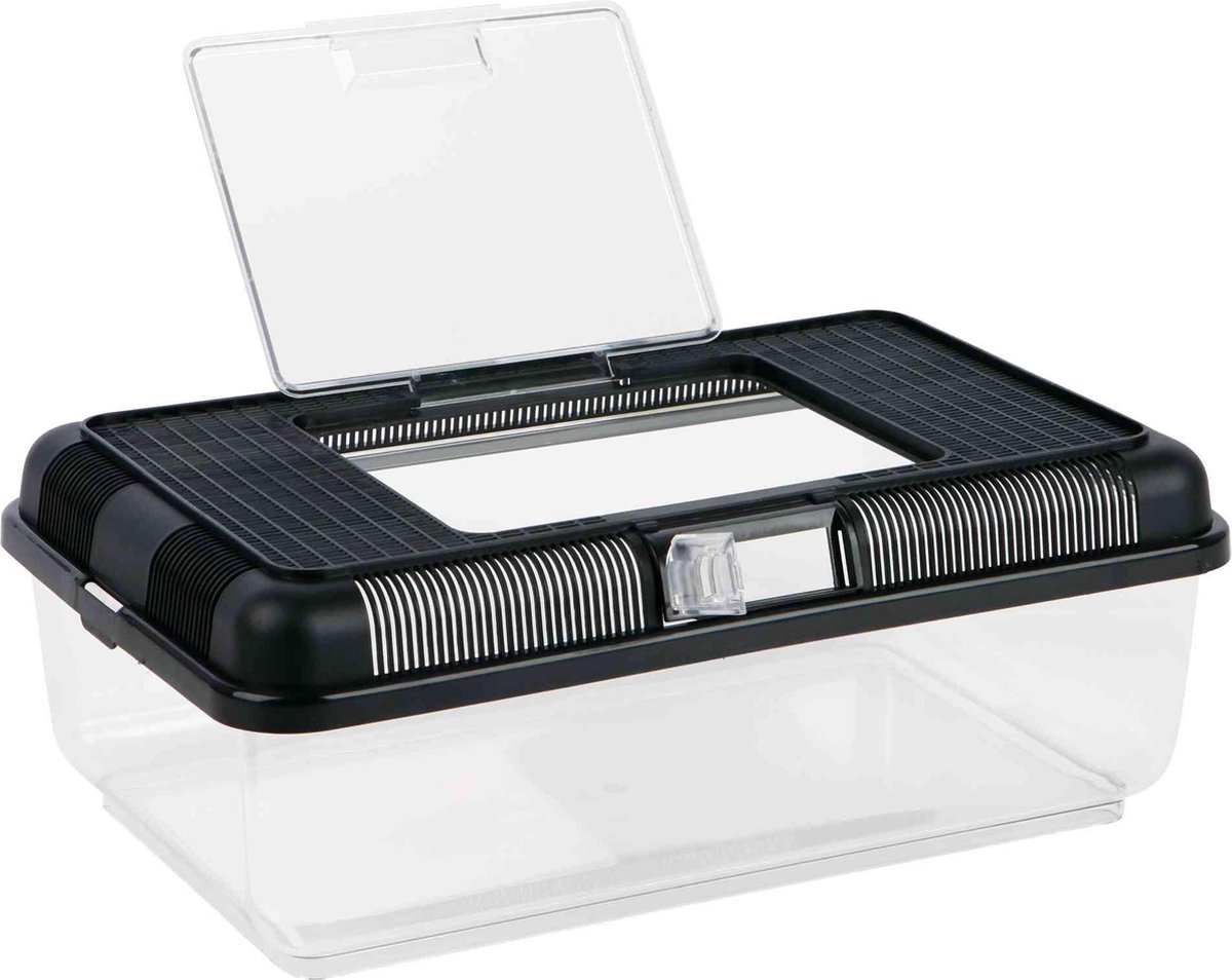 Trixie Reptielen transportbox - kunststof 38x24x14 cm - quarantaine en voederbox
