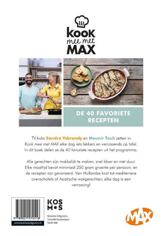 Kook mee met Max, Omroep Max | 9789021574516 | Boeken | bol.com