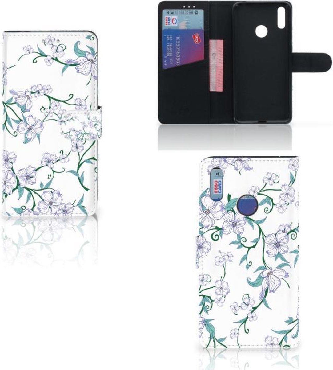 Huawei Y7 (2019) Uniek Hoesje Blossom White