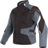 Dainese Dolomiti Gore-Tex Black Ebony Light Gray Textile Motorcycle Jacket 50