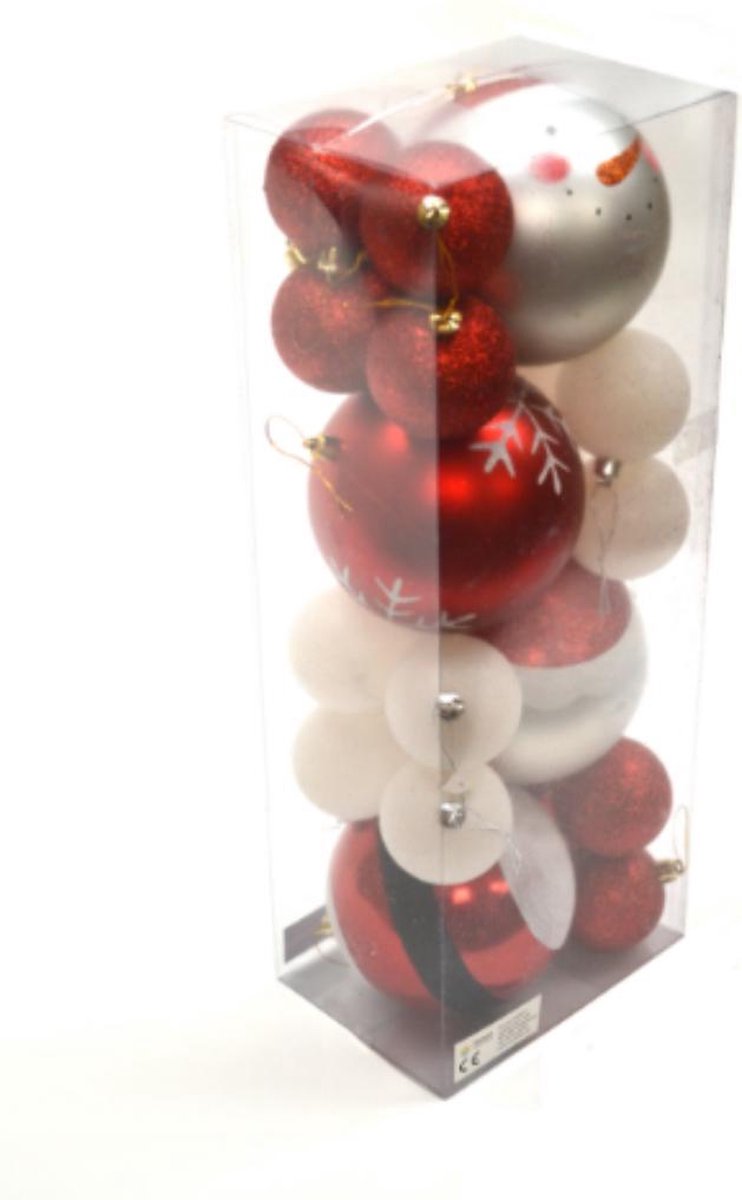 Kerstballen Set - Special Christmas Design - 20pcs