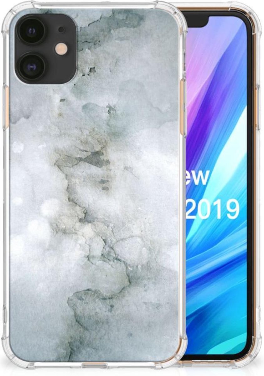 Back Cover Apple iPhone 11 Painting Grey
