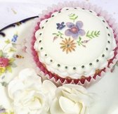 Katy Sue Mould Victorian Garden 3 - Cupcake Topper