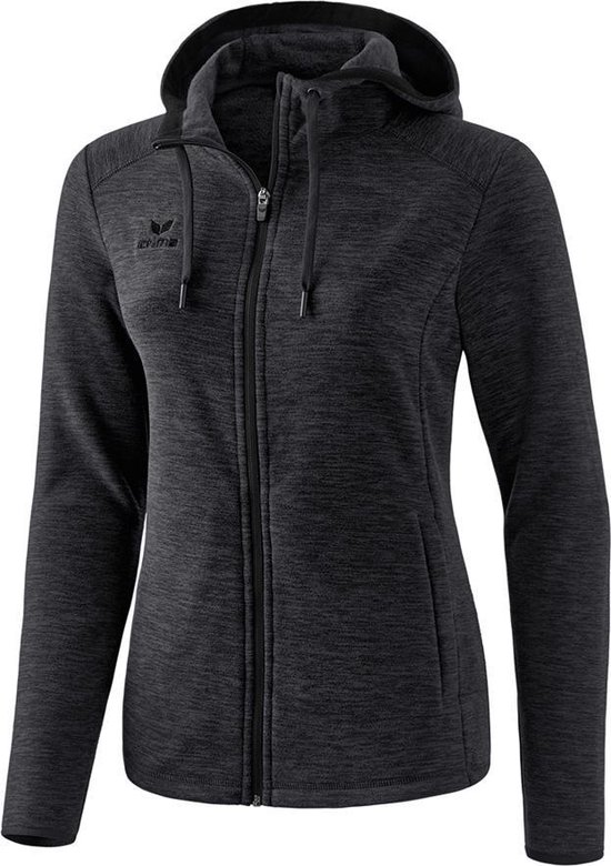 Erima Basic Fleece Jack - Jassen  - zwart - 38