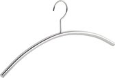 De Kledinghanger Gigant - 4 x Garderobehanger metaal verchroomd Ø 13 mm, 44 cm