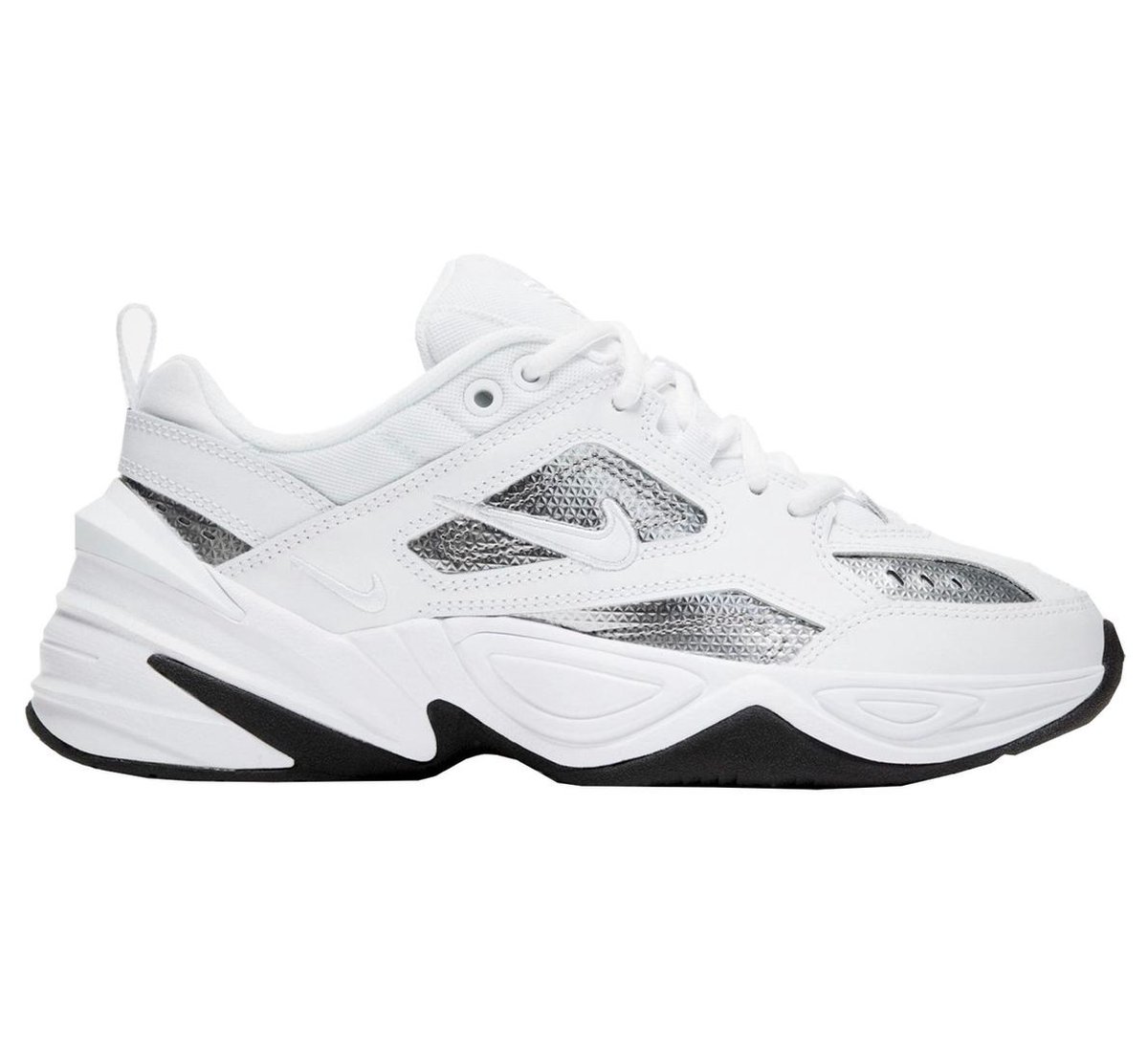 Nike Sneakers - Maat 38 - Vrouwen - wit/ zilver | bol.com