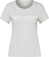 Calvin Klein Shirt - Maat M  - Vrouwen - grijs