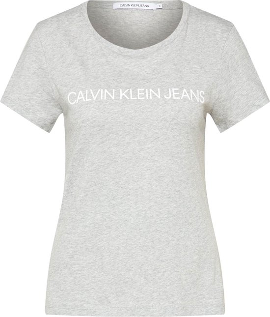 Calvin Klein Shirt - Maat M  - Vrouwen - grijs