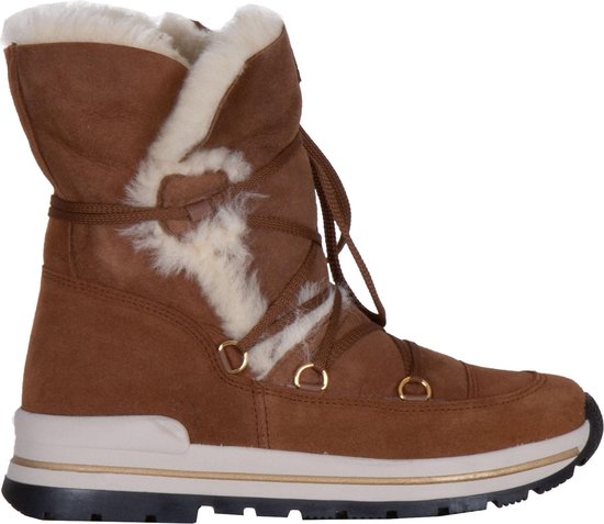 Olang Snowboots - Maat 41 - Vrouwen - bruin/creme/zwart | bol.com