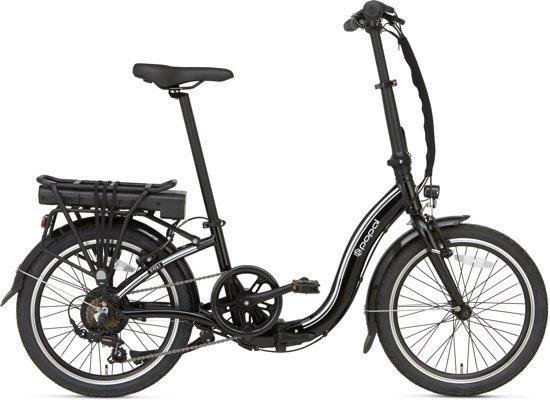 Vélo pliant électrique Popal E-Folt 1.0 - 20 pouces - Noir | bol.com