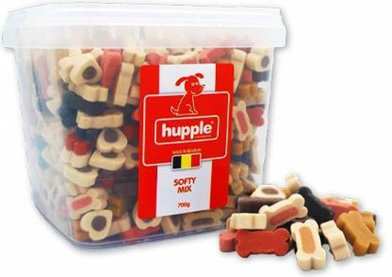 Hupple - Hond - Snoepje - Softy - Mix - 700 gram