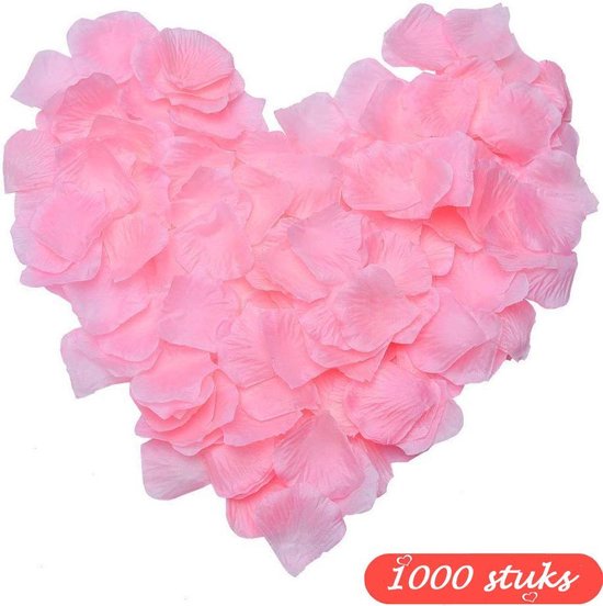 Jongleren uitspraak Indringing Rozen bladeren roze 1000 stuks | Roze roos blaadjes | gekleurde nep  bladeren | kleur... | bol.com