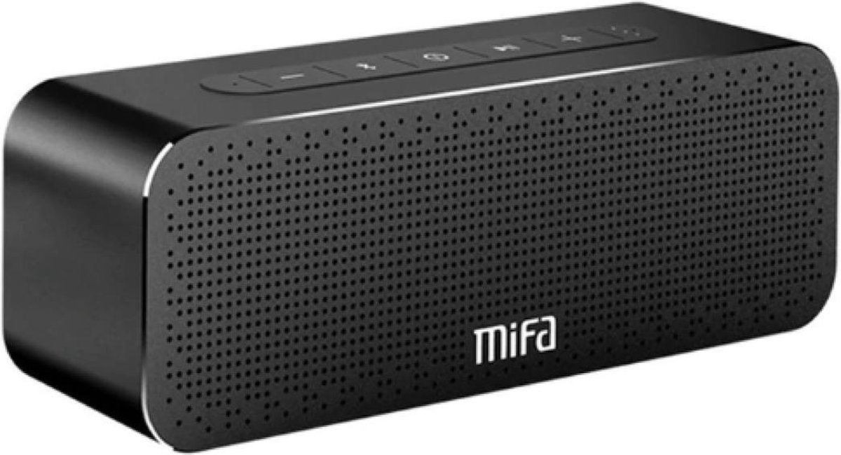 MIFA A20 Bluetooth Speaker - Helder Stereo geluid - 30 Watt - Diepe Bass - Waterdicht - Draagbare bluetooth speaker - 24u afspeeltijd - Bluetooth 5.0 - Draadloos - Zwart