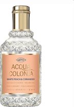 MULTIBUNDEL 5 stuks 4711 Acqua Colonia White Peach & Coriander Eau De Cologne Spray 50ml