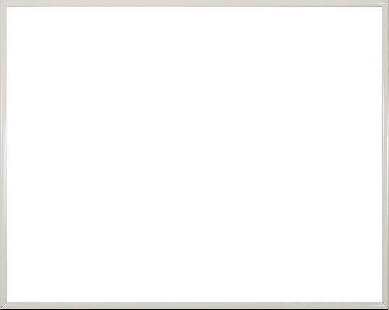 Homedecoration Easy - Cadre photo - Format photo 50x68 cm - Plastique - Blanc