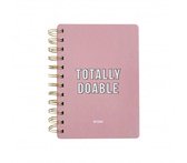 Notebook Totally doable Pink, per 3 stuks