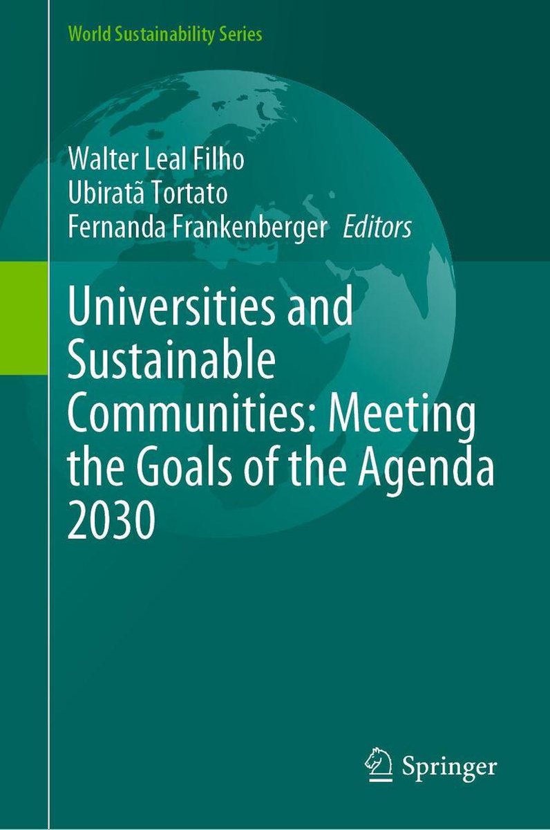 Bol Com Universities And Sustainable Communities Meeting The Goals Of The Agenda 30 Ebook