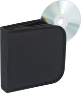 Renkforce CD-tas 28 CDs/DVDs/Blu-rays Nylon Zwart 1 stuk(s) (b x h x d) 158 x 40 x 160 mm 775393