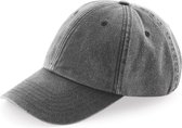 Senvi Low Profile Vintage Cap - Zwart