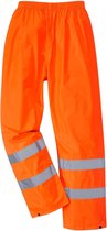 Pantalon de pluie Orange Taille M avec bandes réfléchissantes