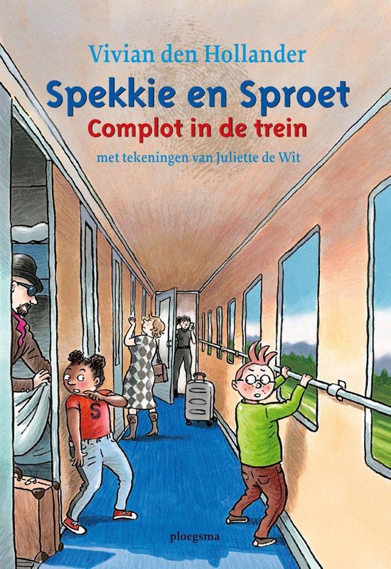 Spekkie en Sproet - Spekkie en Sproet: Complot in de trein - cover