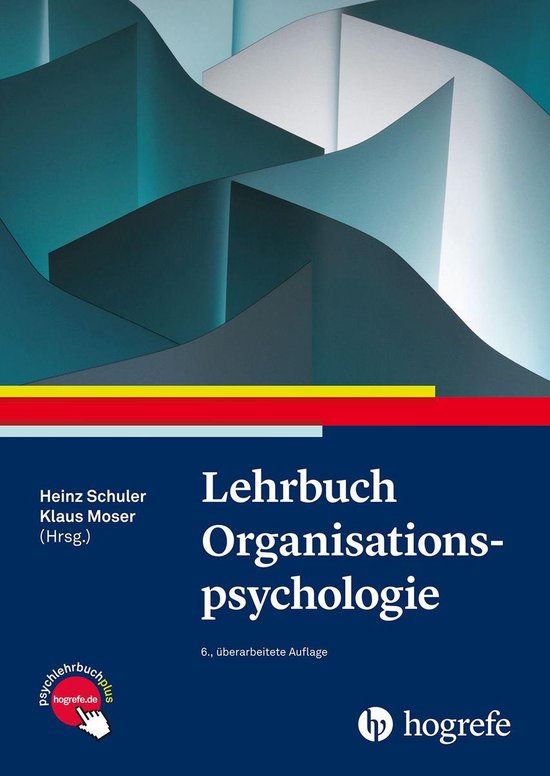 Lehrbuch Organisationspsychologie - cover