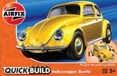 Airfix - Quickbuild Vw Beetle - Yellow - modelbouwsets, hobbybouwspeelgoed voor kinderen, modelverf en accessoires