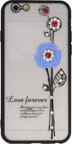Love Forever Hoesjes Geschikt voor iPhone 6 / 6s Blauw
