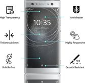 DrPhone Sony XA2 ULTRA Glas - Glazen Screen protector - Tempered Glass 2.5D 9H (0.26mm)