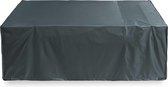 Lumaland - Housse de protection pour mobilier de jardin - Housse de table imperméable avec poignées - 100 (H) x 242 (L) x 162 (P) cm - Oxford 600D 280 g / m² - Gris