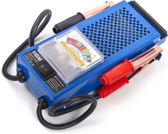 Autorisatie hulp aankunnen 100 AMP Professionele Accu Tester, 6-12 V, 20-100 Ah | bol.com