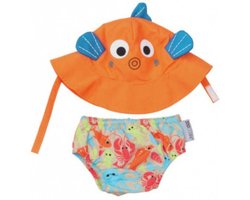 Zoocchini UV zwemluier setje Sushi the Tropical Fish - maat L