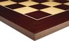 Afbeelding van het spelletje Luxe houten schaakbord wenge en esdoorn 50 cm - veldmaat 50 mm - maat 5
