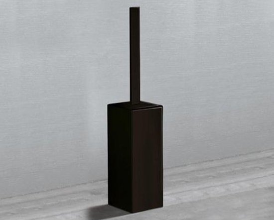 Gedy toiletborstel staand LOUNGE mat zwart | bol.com