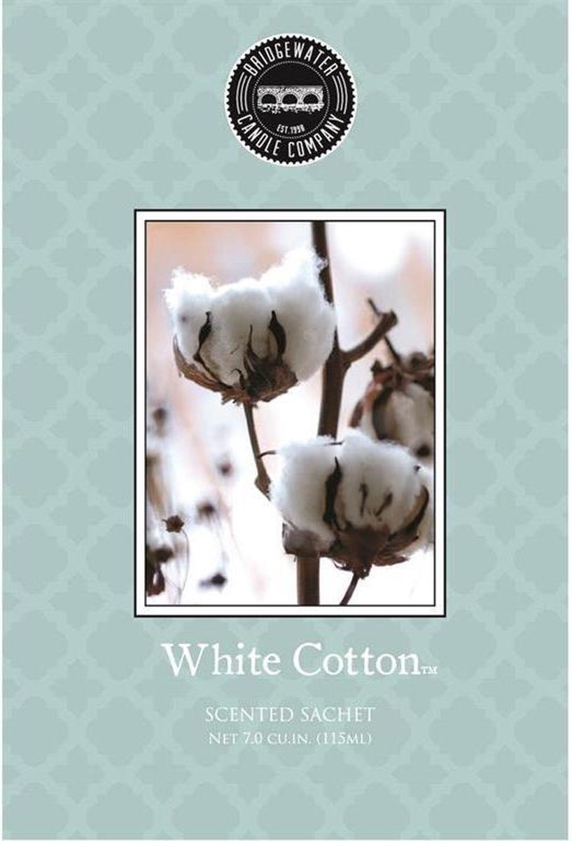 Bridgewater White Cotton - Geurzakje