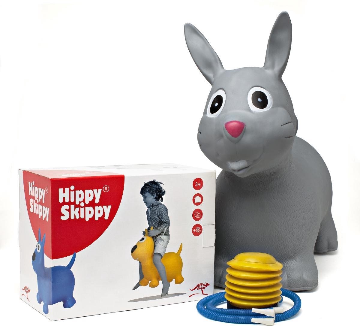 Hippy Skippy Konijn Skippybal - 81 cm - Grijs — afbeelding 9