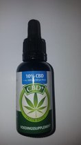 CBD Plus olie 10% (Jacob Hooy) - 30 ml