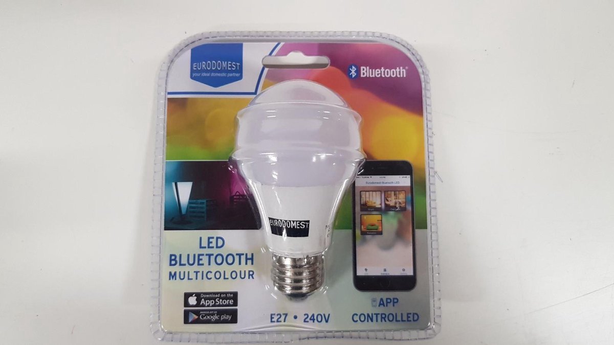 Kent herder een miljard LED Bluetooth Multicolour - Lamp | bol.com