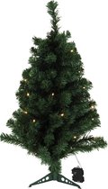 Kunstkerstboom met 35 LED Lampjes Warm Wit (90cm)Stuntwinkel